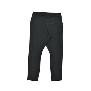 Nike Dri-FIT Women's Running Leggings Size S Small Black Mesh Panels Zip Pocket